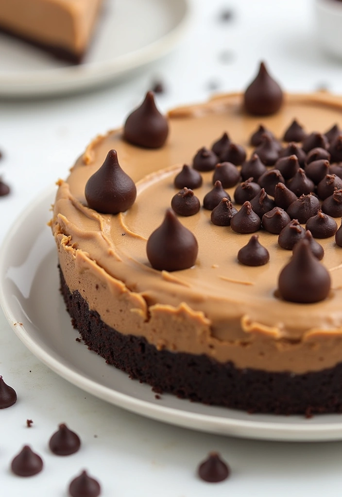 25 Reese’s Peanut Butter Pie Recipes That Are Sweet and Rich - 11. No-Bake Chocolate Peanut Butter Pie