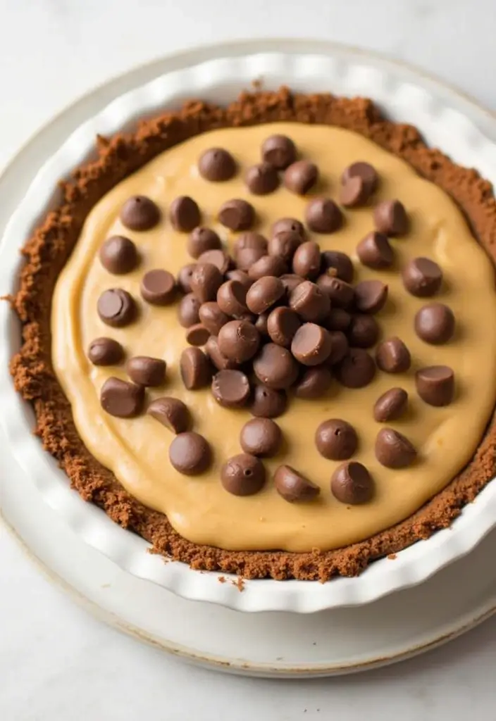 25 Reese’s Peanut Butter Pie Recipes That Are Sweet and Rich - 19. Easy Peanut Butter Pie with Sweetened Condensed Milk