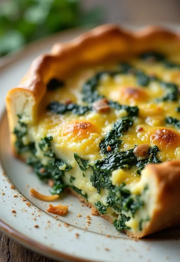 25 Spinach Quiche Recipes with Easy Pie Crusts - 13. Spinach and Potato Quiche