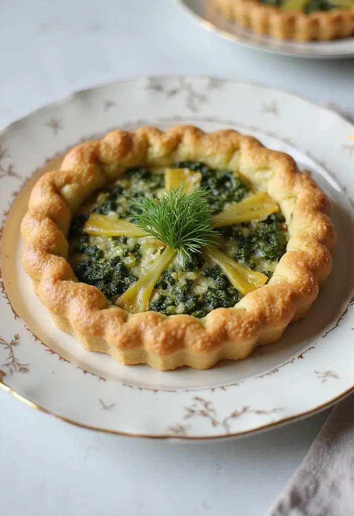 25 Spinach Quiche Recipes with Easy Pie Crusts - 8. Spinach and Leek Quiche
