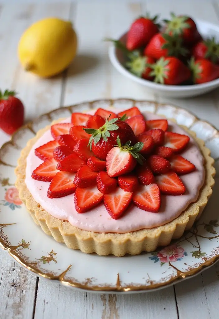 25 Sugar Free Pudding Pie Recipes That Still Taste Amazing 8 25 Sugar Free Pudding Pie Recipes That Still Taste Amazing - 2. No-Sugar-Added Strawberry Cream Pie