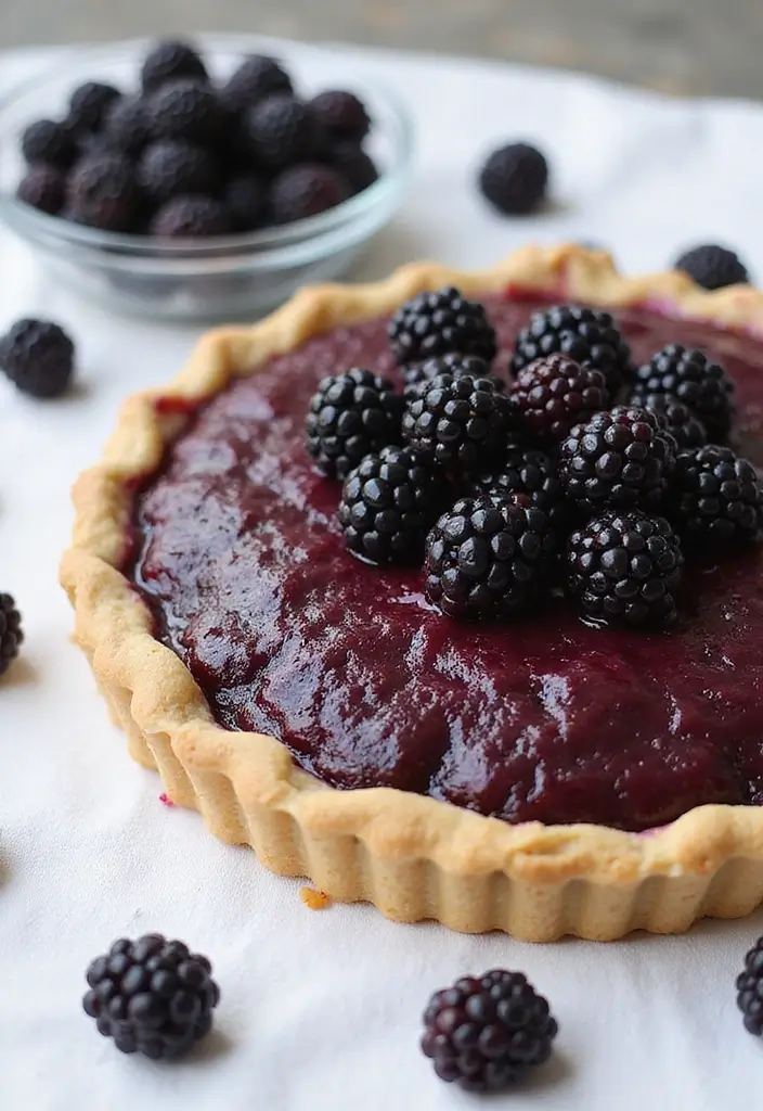 25 Sugar Free Pudding Pie Recipes That Still Taste Amazing 141 25 Sugar Free Pudding Pie Recipes That Still Taste Amazing - 21. Exquisite Blackberry Pudding Pie