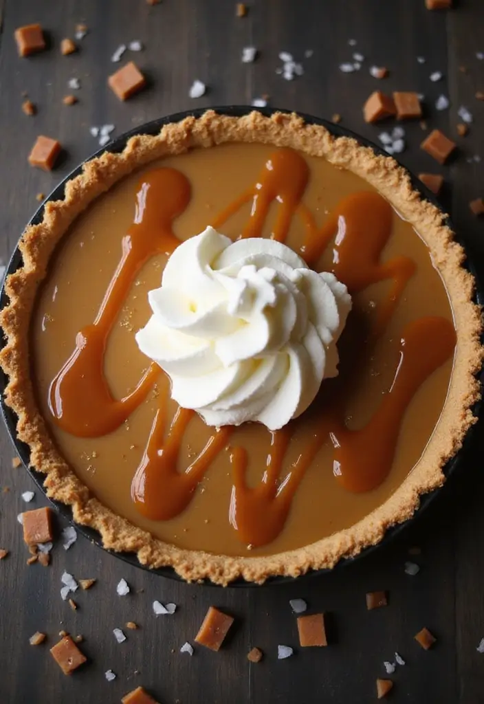 25 Sugar Free Pudding Pie Recipes That Still Taste Amazing 57 25 Sugar Free Pudding Pie Recipes That Still Taste Amazing - 9. Rich Caramel Sugar-Free Pudding Pie