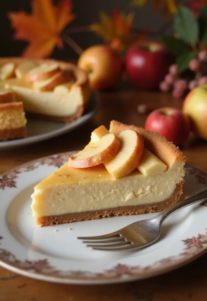 26 Apple and Pie Crust Dessert Recipes Perfect for Fall 64 26 Apple and Pie Crust Dessert Recipes Perfect for Fall - 10. Apple Pie Cheesecake