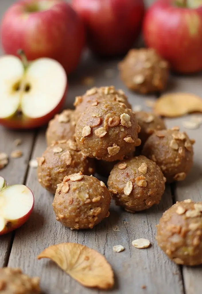 26 Apple and Pie Crust Dessert Recipes Perfect for Fall 85 26 Apple and Pie Crust Dessert Recipes Perfect for Fall - 13. No-Bake Apple Pie Energy Bites