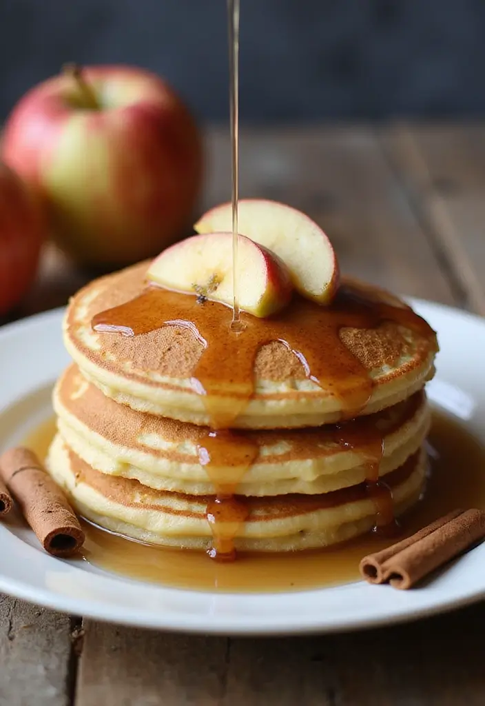 26 Apple and Pie Crust Dessert Recipes Perfect for Fall 99 26 Apple and Pie Crust Dessert Recipes Perfect for Fall - 15. Apple Infused Pancakes