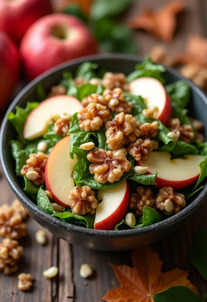 26 Apple and Pie Crust Dessert Recipes Perfect for Fall 169 26 Apple and Pie Crust Dessert Recipes Perfect for Fall - 25. Apple and Walnut Salad