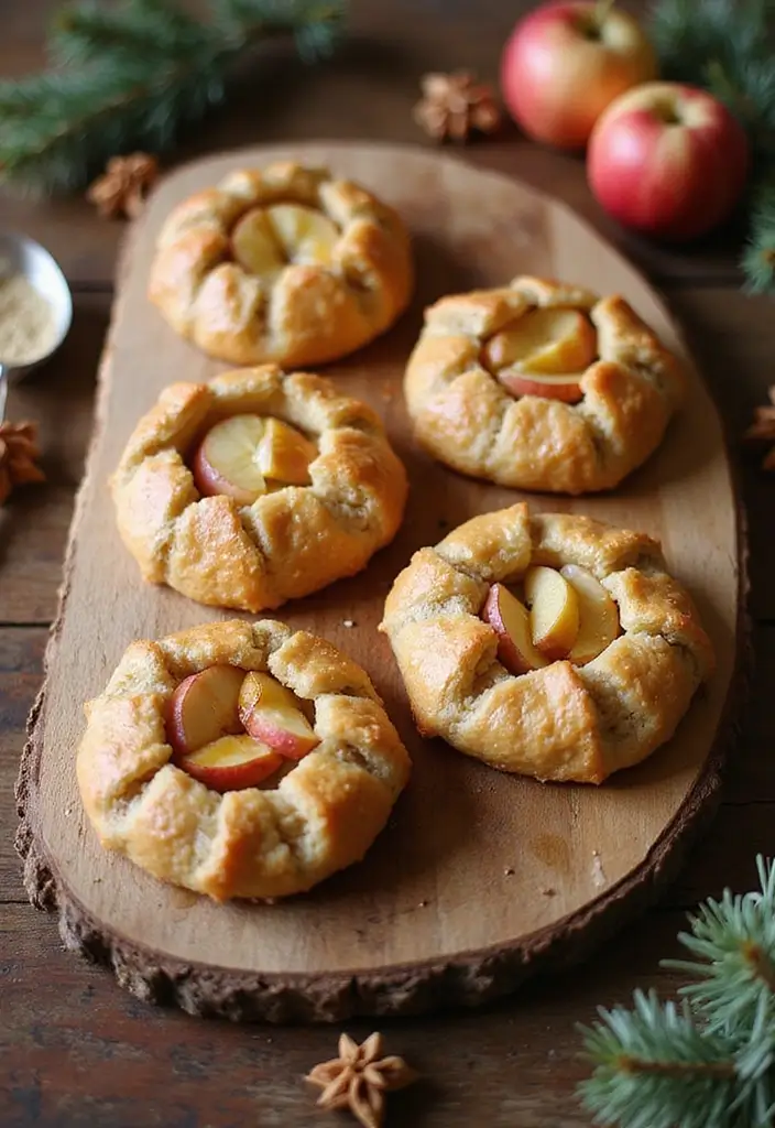 26 Apple and Pie Crust Dessert Recipes Perfect for Fall 15 26 Apple and Pie Crust Dessert Recipes Perfect for Fall - 3. Mini Apple Galettes