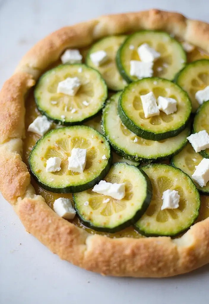 26 Cassava Flour Pie Crust Recipes That Are Gluten Free and Crisp 79 26 Cassava Flour Pie Crust Recipes That Are Gluten Free and Crisp - 13. Zucchini and Feta Pie