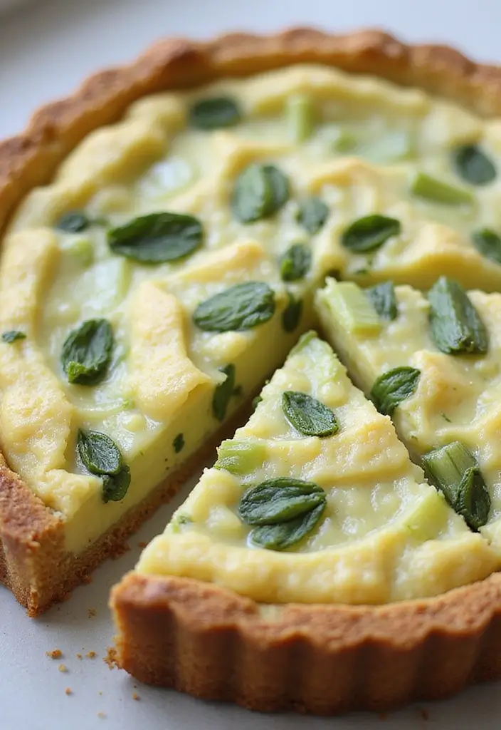 26 Cassava Flour Pie Crust Recipes That Are Gluten Free and Crisp 133 26 Cassava Flour Pie Crust Recipes That Are Gluten Free and Crisp - 21. Fennel and Leek Tart