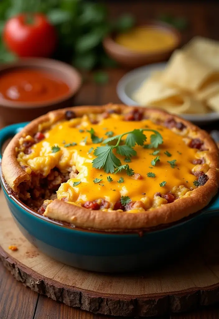 26 Easy Recipes That Use Pie Crust for Dinner or Dessert - 13. Taco Pot Pie