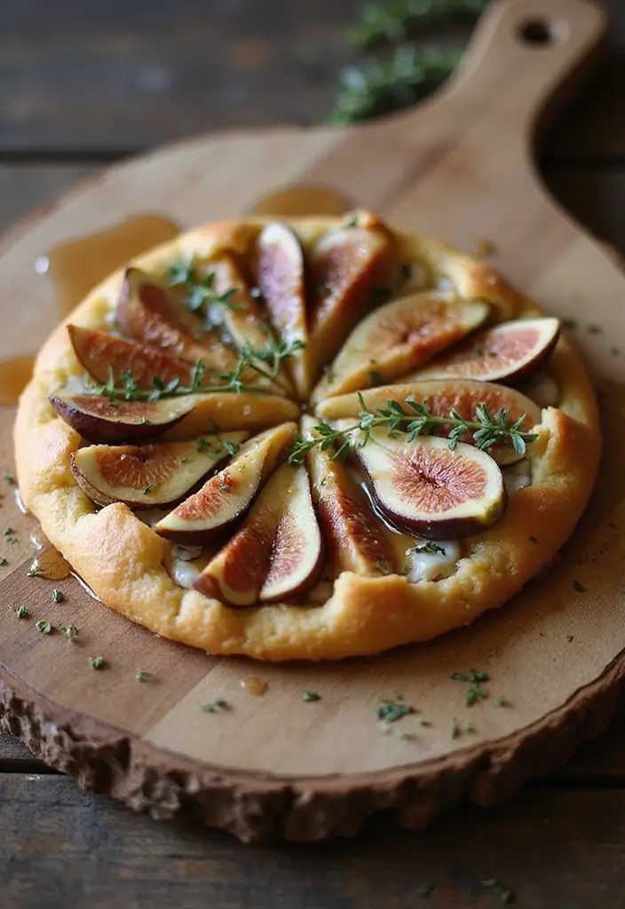 26 Easy Recipes That Use Pie Crust for Dinner or Dessert - 15. Fig and Goat Cheese Tart