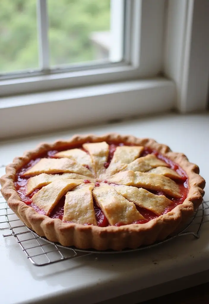 26 Easy Recipes That Use Pie Crust for Dinner or Dessert - 19. Strawberry Rhubarb Pie