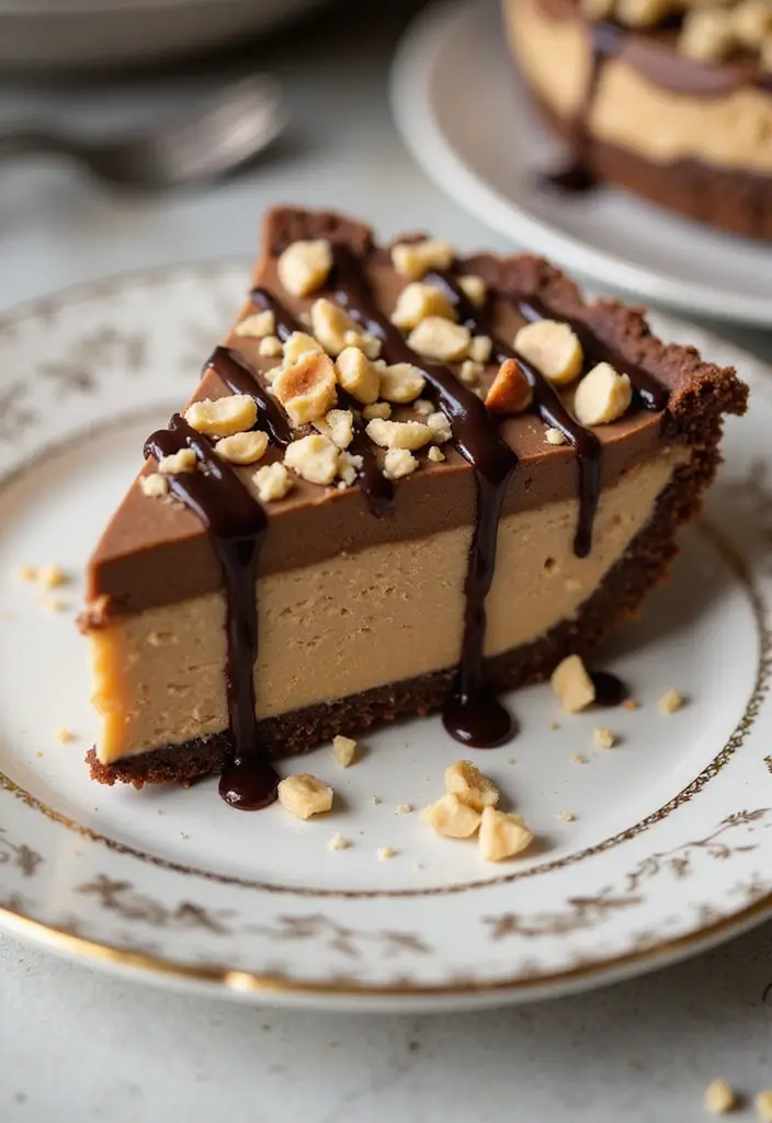26 Easy Recipes That Use Pie Crust for Dinner or Dessert - 25. Chocolate Peanut Butter Pie