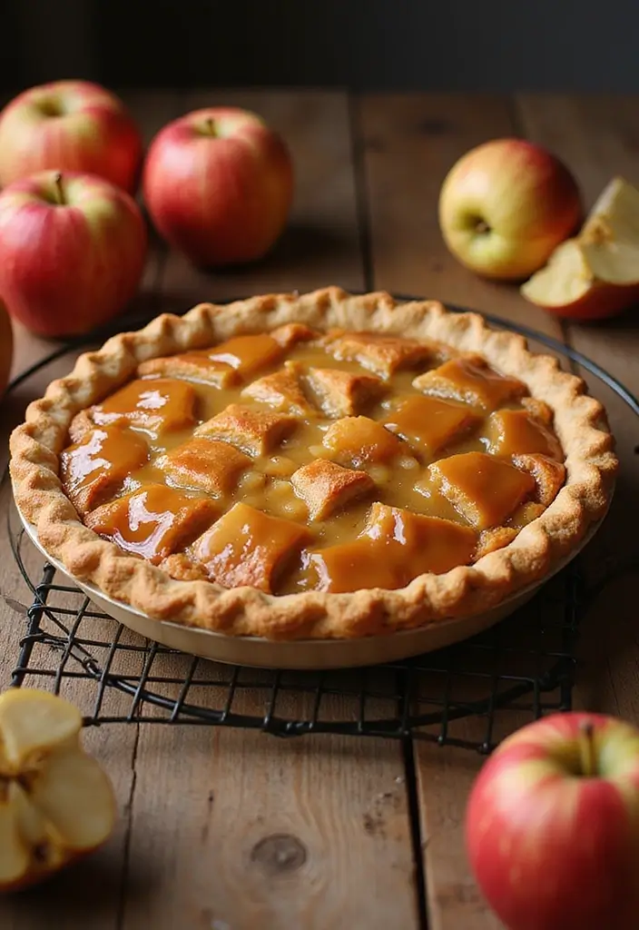26 Easy Recipes That Use Pie Crust for Dinner or Dessert - 26. Caramel Apple Pie