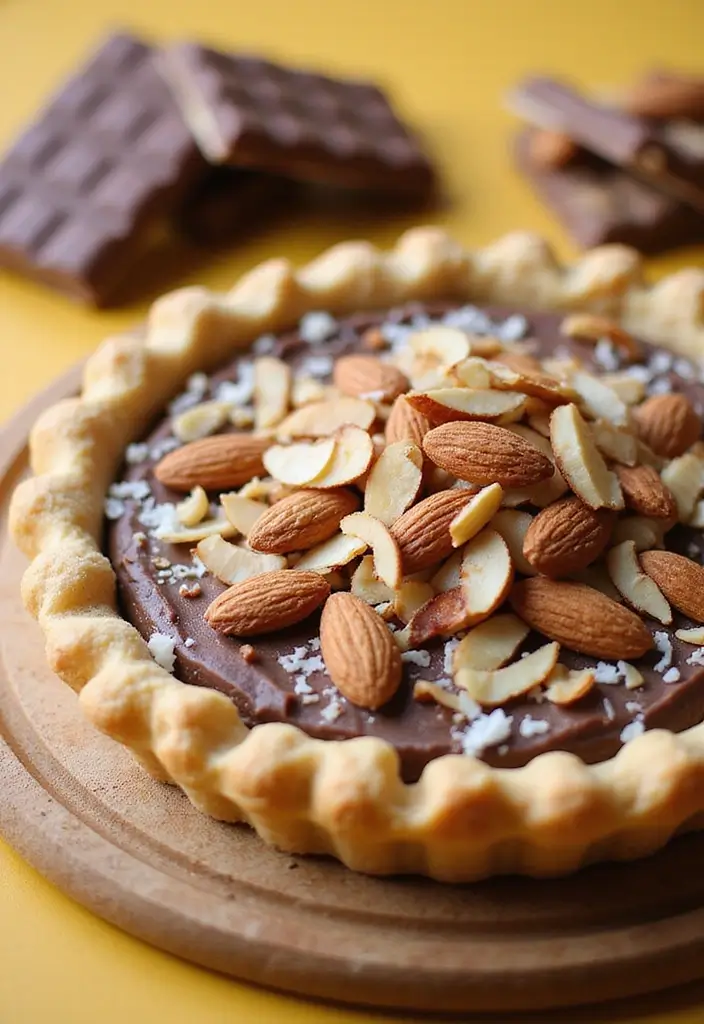 26 Gluten Free Dairy Free Pie Recipes Everyone Can Enjoy - 13. Almond Joy Pie
