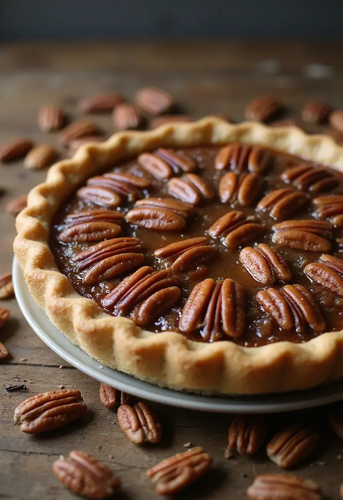 26 Gluten Free Dairy Free Pie Recipes Everyone Can Enjoy - 17. Pecan Pie with Maple Syrup