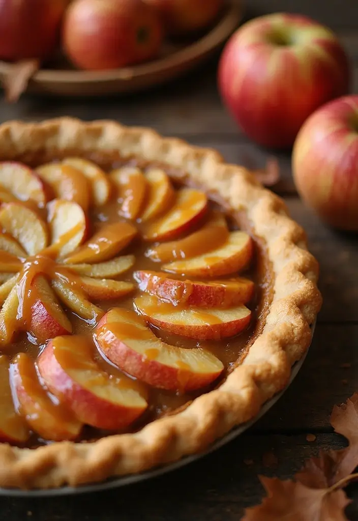 26 Gluten Free Dairy Free Pie Recipes Everyone Can Enjoy - 19. Caramel Apple Pie