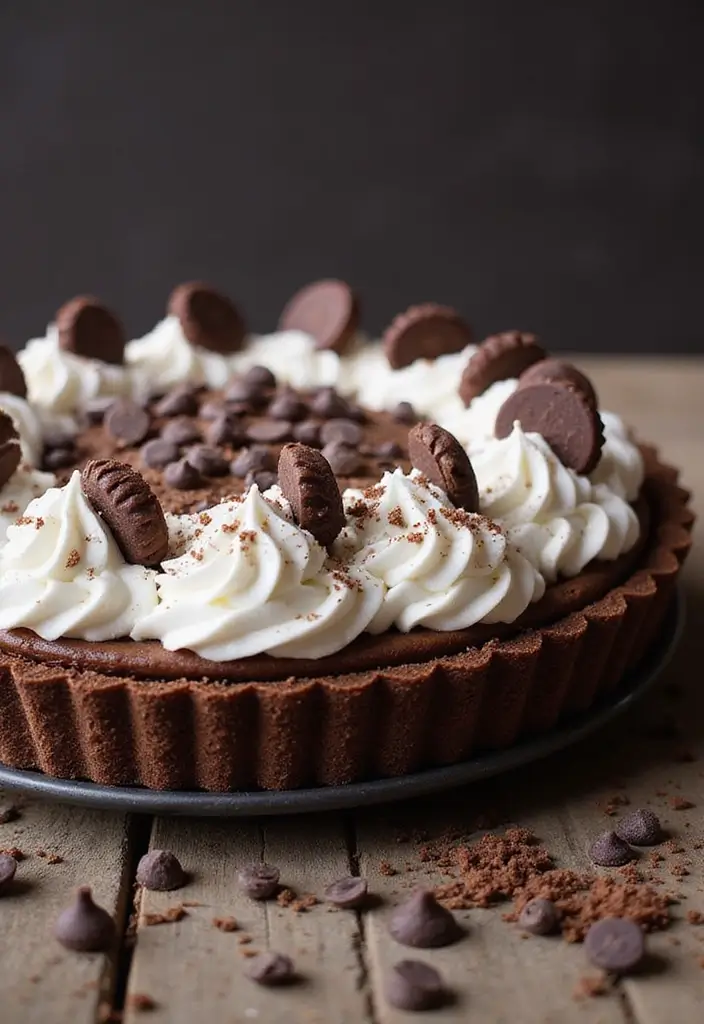26 Gluten Free Dairy Free Pie Recipes Everyone Can Enjoy - 2. Decadent Chocolate Silk Pie