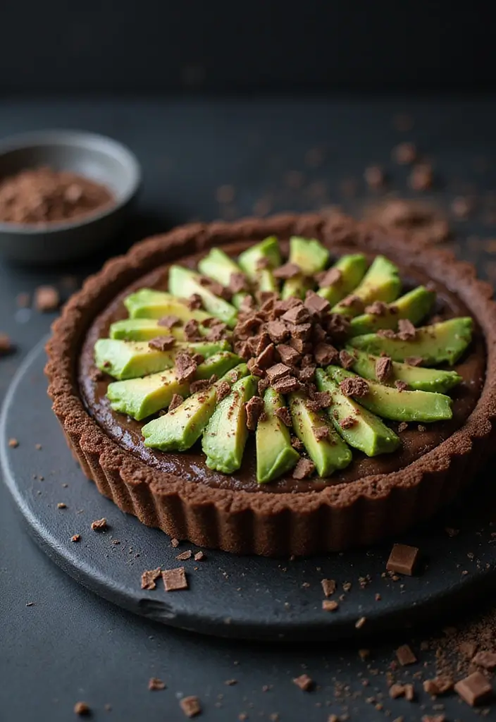 26 Gluten Free Dairy Free Pie Recipes Everyone Can Enjoy - 20. Chocolate Avocado Pie