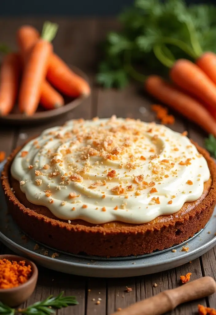 26 Gluten Free Dairy Free Pie Recipes Everyone Can Enjoy - 24. Healthy Carrot Cake Pie