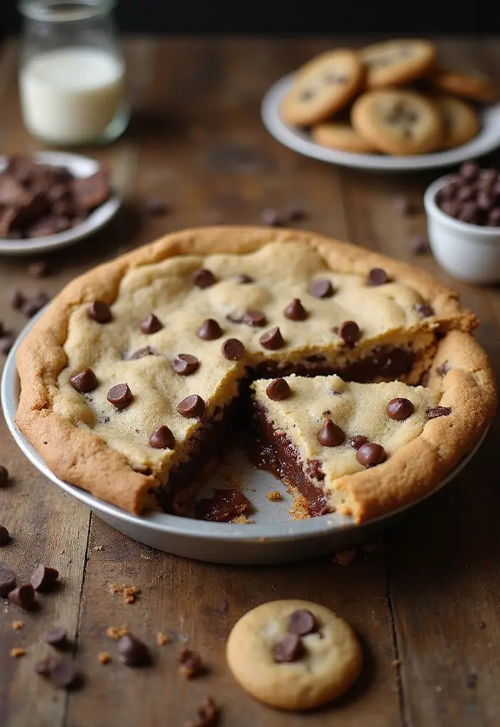 26 Gluten Free Dairy Free Pie Recipes Everyone Can Enjoy - 26. Chocolate Chip Cookie Pie
