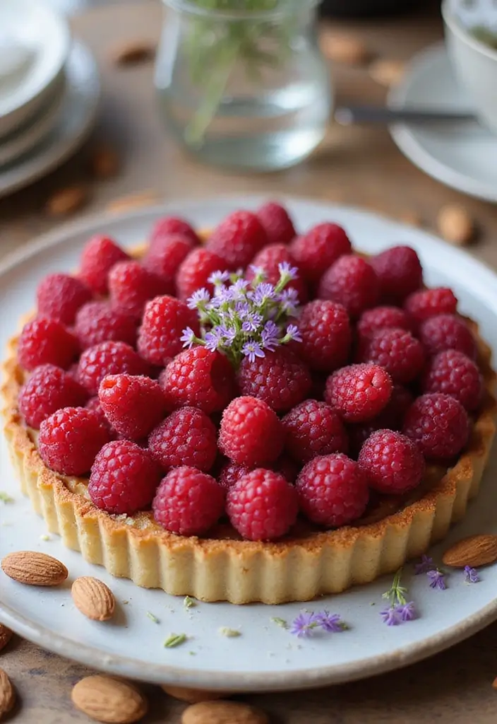 26 Recipes Using Pillsbury Pie Crust for Effortless Baking 83 26 Recipes Using Pillsbury Pie Crust for Effortless Baking - 15. Raspberry Almond Tart