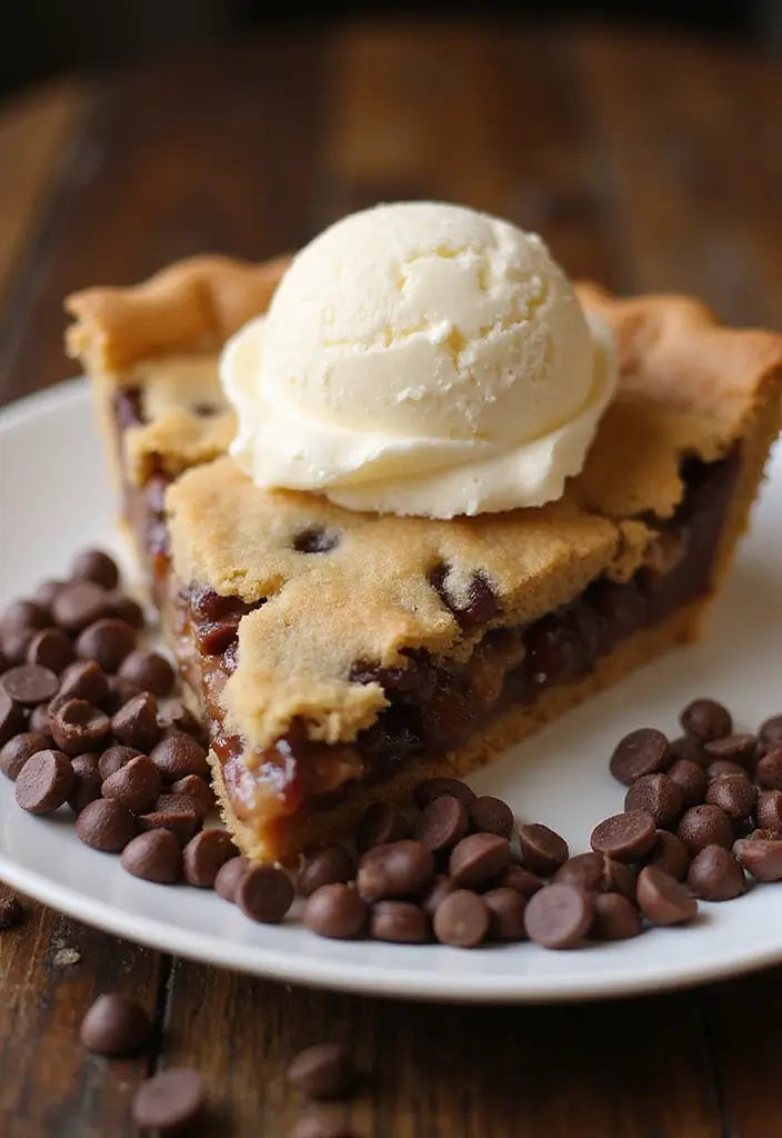 26 Recipes Using Pillsbury Pie Crust for Effortless Baking 116 26 Recipes Using Pillsbury Pie Crust for Effortless Baking - 20. Chocolate Chip Cookie Pie