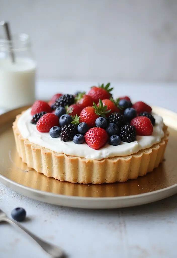 26 Recipes Using Pillsbury Pie Crust for Effortless Baking 123 26 Recipes Using Pillsbury Pie Crust for Effortless Baking - 21. Berry Tart with Cream