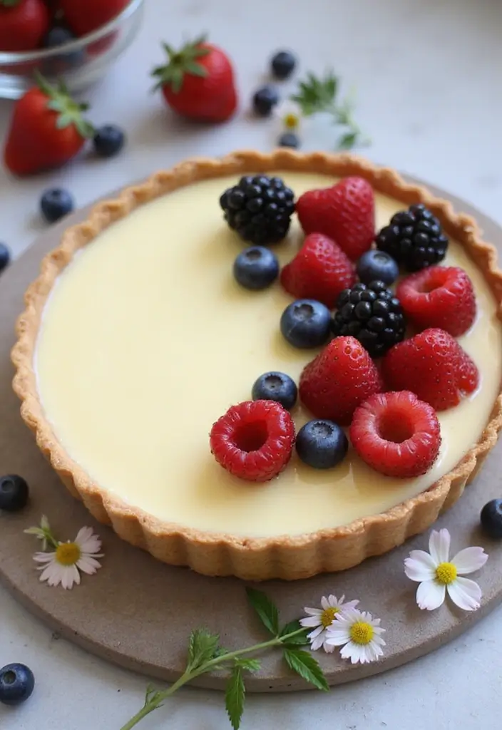 26 Recipes Using Pillsbury Pie Crust for Effortless Baking 144 26 Recipes Using Pillsbury Pie Crust for Effortless Baking - 24. Vanilla Custard Tart