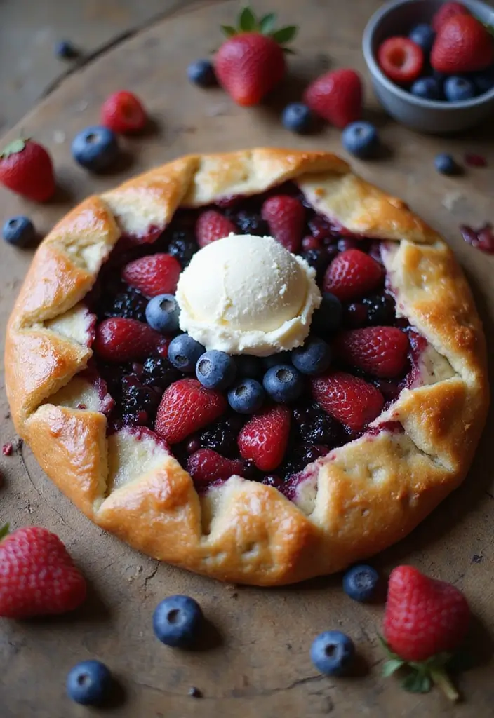 26 Recipes Using Pillsbury Pie Crust for Effortless Baking 9 26 Recipes Using Pillsbury Pie Crust for Effortless Baking - 3. Berry Galette for Fresh Flavors