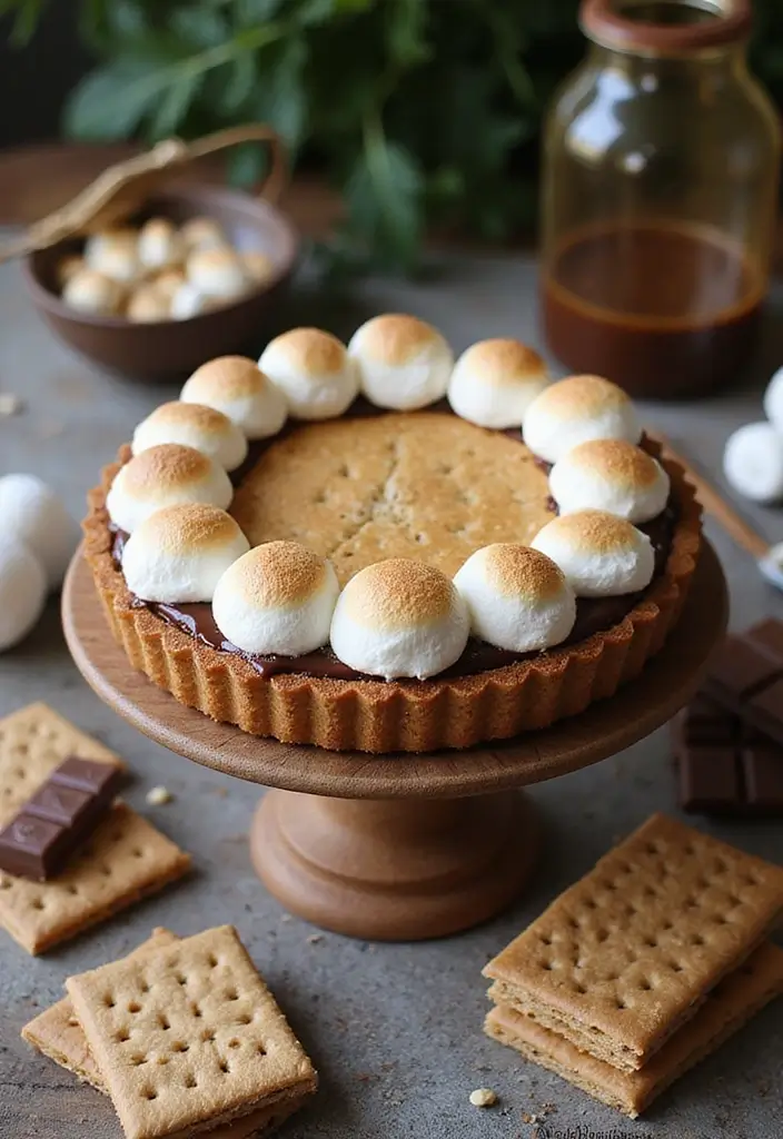26 Recipes Using Pillsbury Pie Crust for Effortless Baking 45 26 Recipes Using Pillsbury Pie Crust for Effortless Baking - 9. S'mores Galore Pie