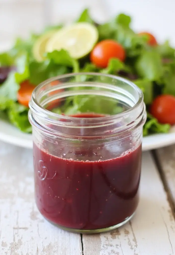 26 Tart Cherry Pie Filling Recipes for Sweet and Tangy Lovers - 13. Tart Cherry Salad Dressing