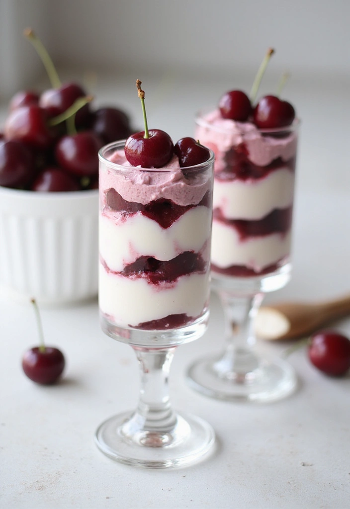 26 Tart Cherry Pie Filling Recipes for Sweet and Tangy Lovers - 5. Tart Cherry Yogurt Parfait