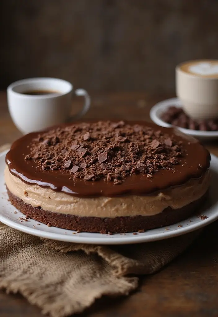 27 Cream Pie Recipes That Are No Bake and Delicious - 12. Mocha Coffee Cream Pie