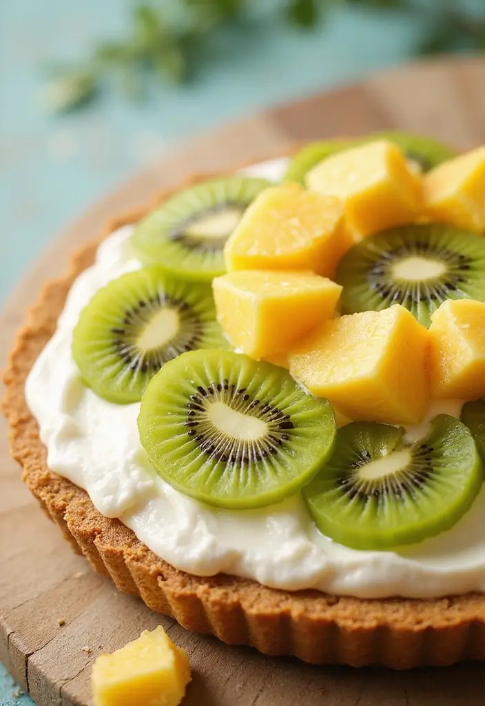 27 Cream Pie Recipes That Are No Bake and Delicious - 17. Tropical Fruit Cream Pie