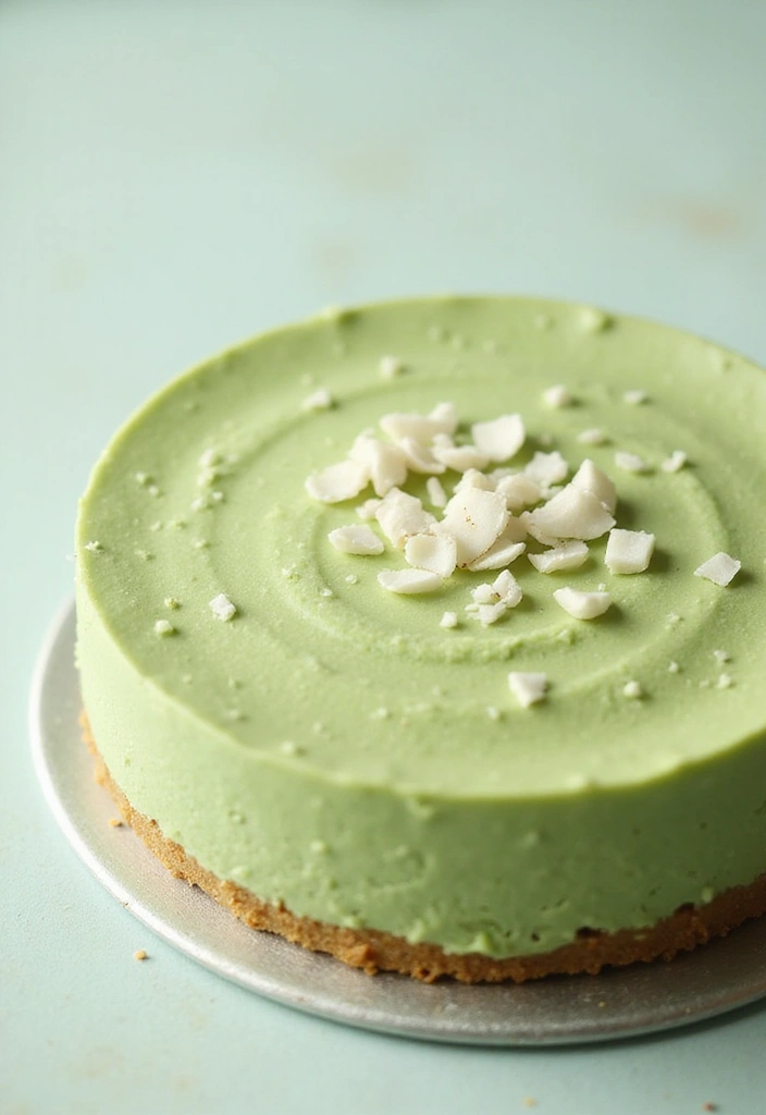 27 Cream Pie Recipes That Are No Bake and Delicious - 6. Matcha Green Tea Cream Pie
