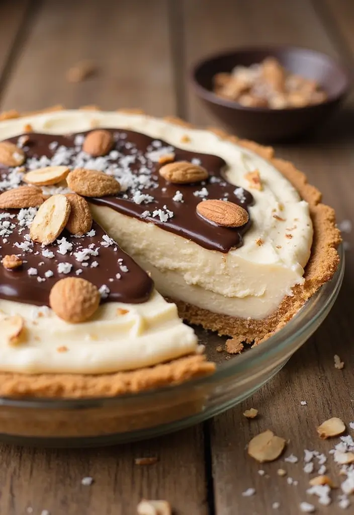 27 Cream Pie Recipes That Are No Bake and Delicious - 8. Almond Joy Cream Pie