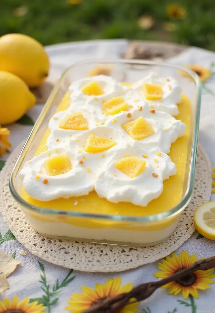 27 Jello Lemon Pie Filling Recipes That Are Sweet and Tangy 58 27 Jello Lemon Pie Filling Recipes That Are Sweet and Tangy - 10. Lemon Jello Ice Box Cake