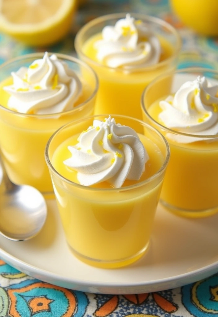 27 Jello Lemon Pie Filling Recipes That Are Sweet and Tangy 136 27 Jello Lemon Pie Filling Recipes That Are Sweet and Tangy - 22. Lemon Jello Pudding Cups