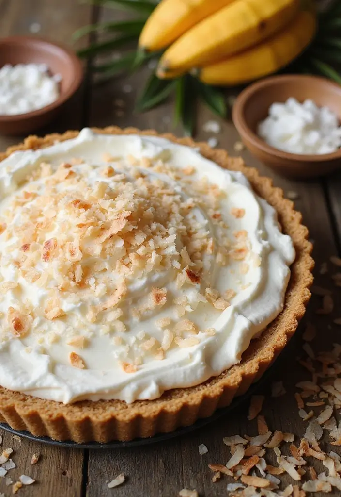 27 No Bake Coconut Cream Pie Recipes for Light and Creamy Desserts - 1. Classic No Bake Coconut Cream Pie