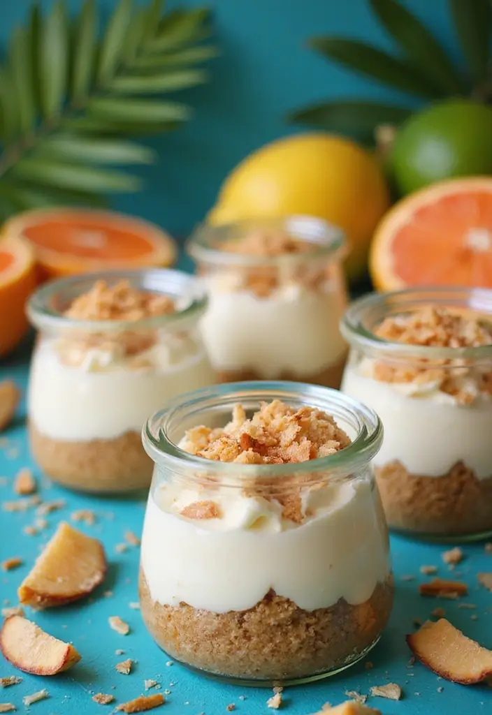 27 No Bake Coconut Cream Pie Recipes for Light and Creamy Desserts - 11. No Bake Coconut Cream Pie Cups