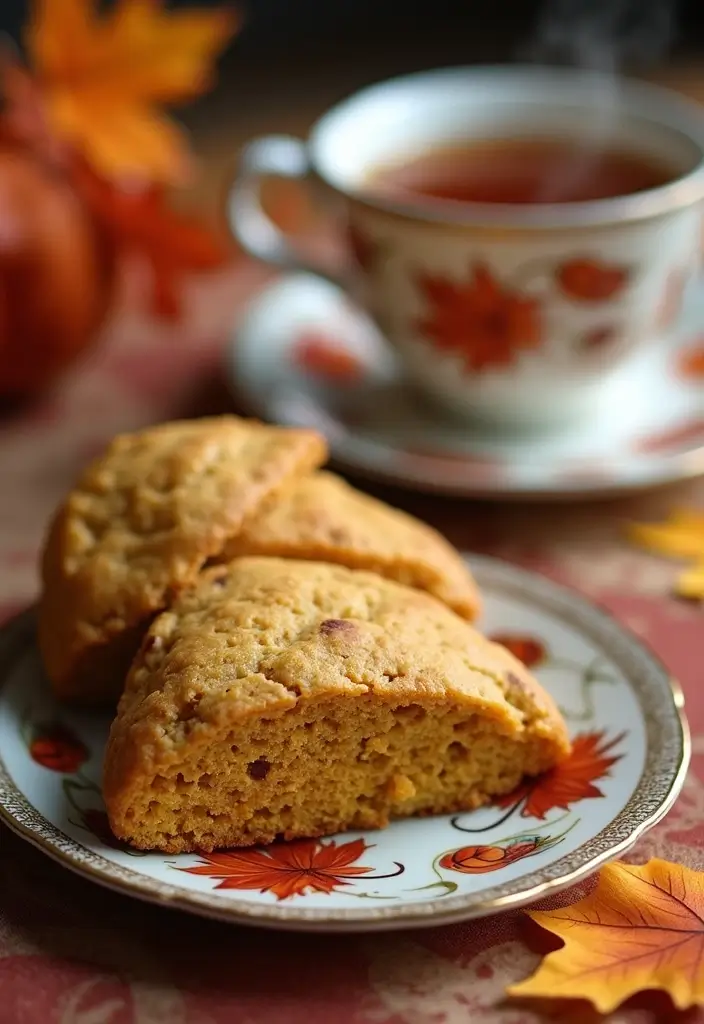27 Recipes with Pumpkin Pie Filling for Cozy Fall Desserts - 19. Pumpkin Pie Filling Scones