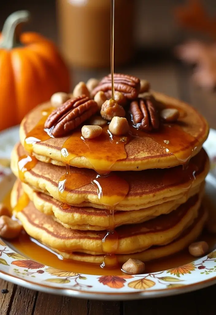 27 Recipes with Pumpkin Pie Filling for Cozy Fall Desserts - 8. Pumpkin Pie Filling Pancakes