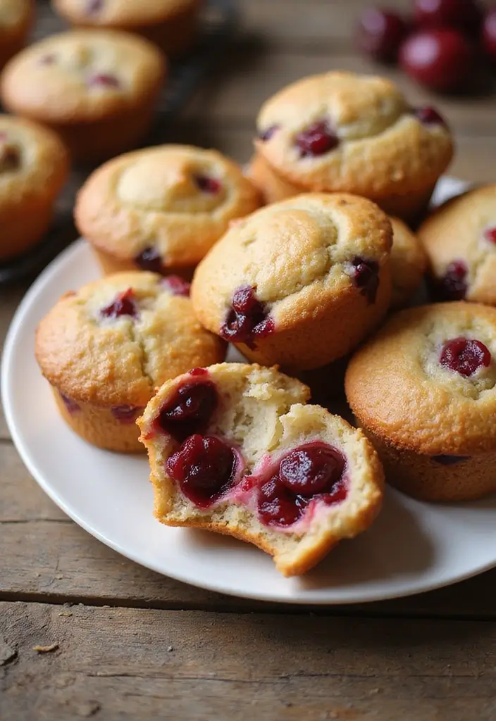 28 Cherry Pie Filling Breakfast Recipes That Feel Like Dessert - 5. Cherry Pie Breakfast Muffins