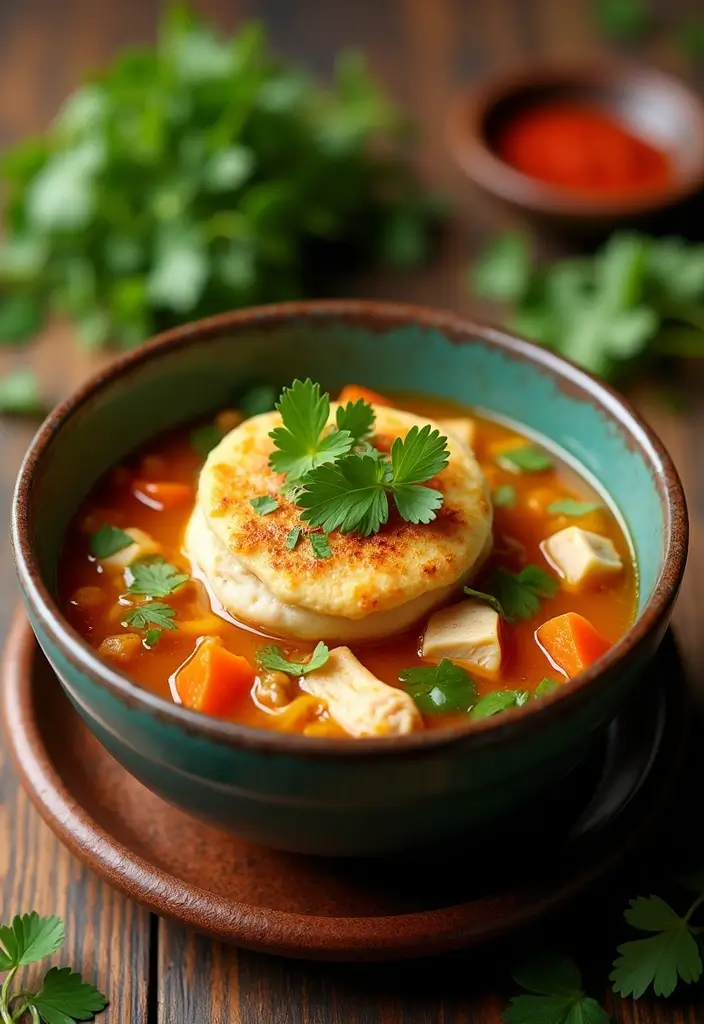 28 Crockpot Chicken Pot Pie Soup Recipes for Cozy Nights 64 28 Crockpot Chicken Pot Pie Soup Recipes for Cozy Nights - 10. Asian-Inspired Chicken Pot Pie Soup