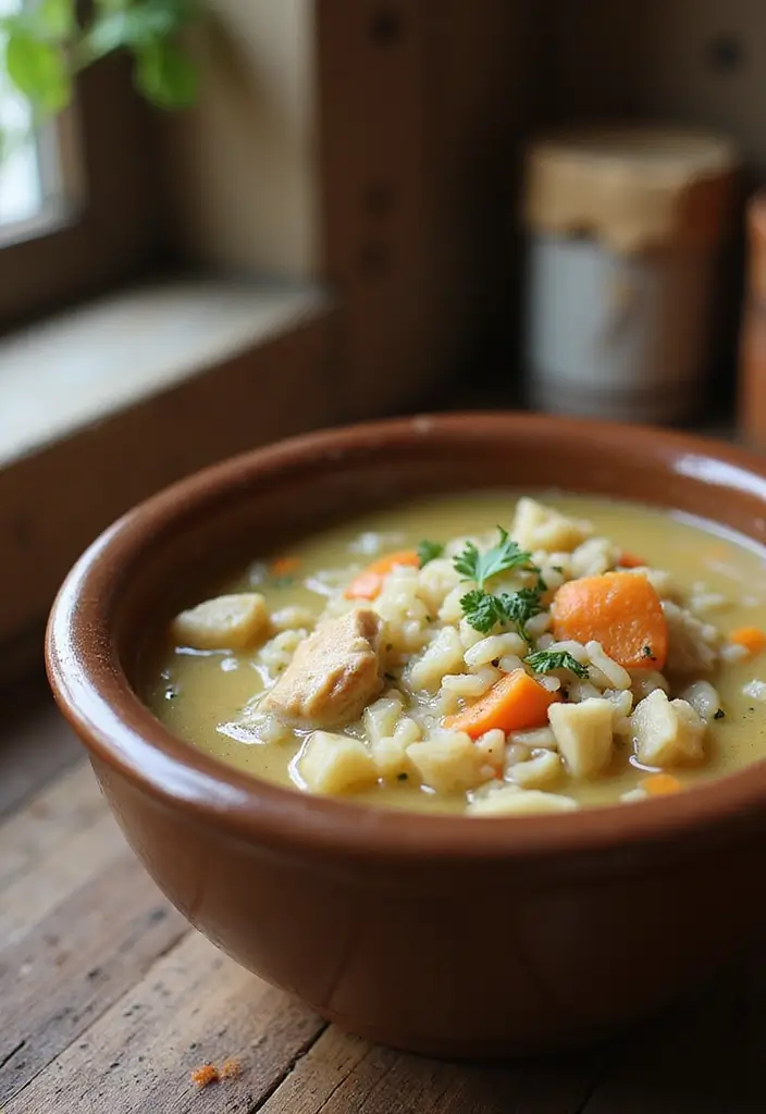 28 Crockpot Chicken Pot Pie Soup Recipes for Cozy Nights 69 28 Crockpot Chicken Pot Pie Soup Recipes for Cozy Nights - 11. Slow Cooker Chicken Pot Pie Soup with Wild Rice