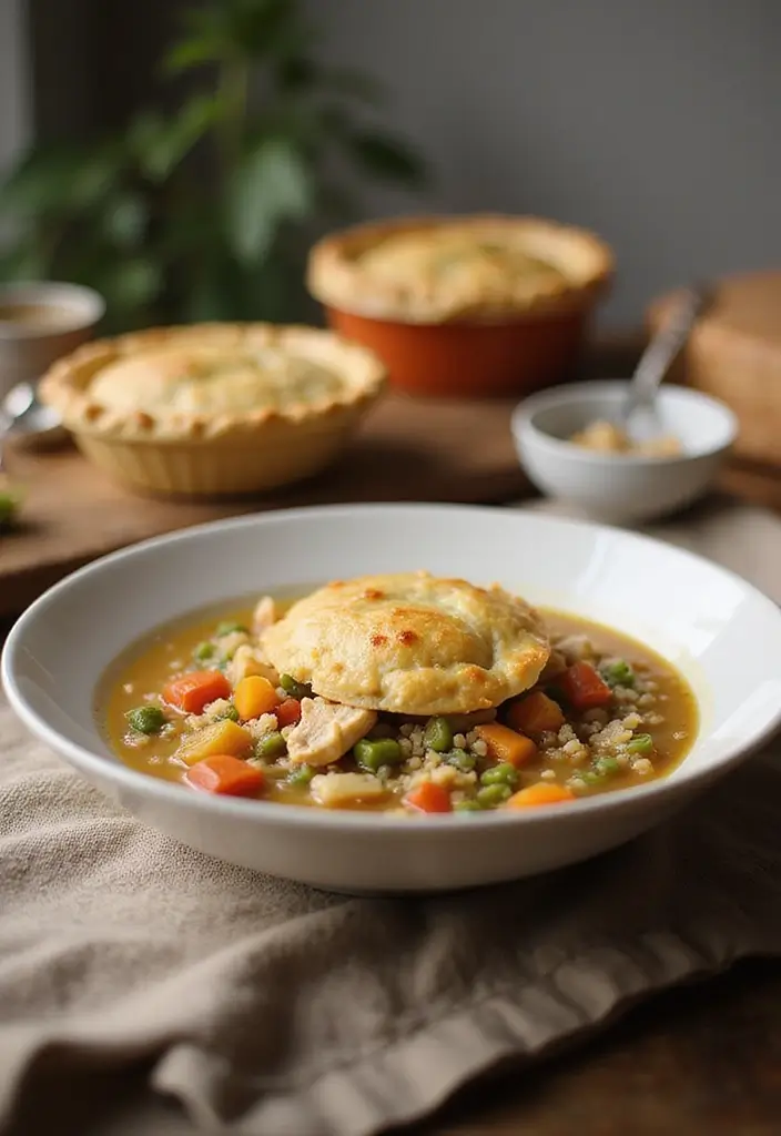 28 Crockpot Chicken Pot Pie Soup Recipes for Cozy Nights 115 28 Crockpot Chicken Pot Pie Soup Recipes for Cozy Nights - 19. Chicken Pot Pie Soup with Quinoa