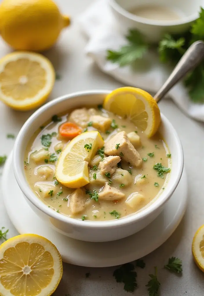 28 Crockpot Chicken Pot Pie Soup Recipes for Cozy Nights 127 28 Crockpot Chicken Pot Pie Soup Recipes for Cozy Nights - 21. Lemon Herb Chicken Pot Pie Soup