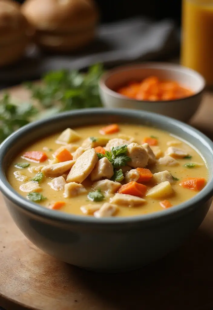 28 Crockpot Chicken Pot Pie Soup Recipes for Cozy Nights 29 28 Crockpot Chicken Pot Pie Soup Recipes for Cozy Nights - 5. Loaded Chicken Pot Pie Soup